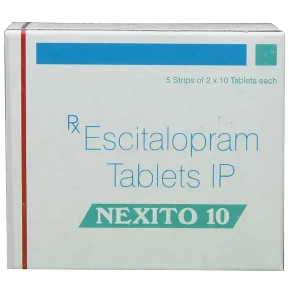nexito 10mg tablet 10's